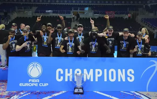Bahçeşehir Koleji, FIBA Erkekler Avrupa Kupası finalinde Niners Chemnitz'i yendi