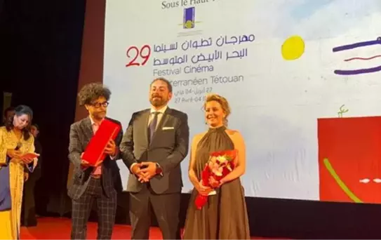 Vildan Atasever, Tetouan Uluslararası Akdeniz Film Festivali'nde Onur Ödülü Aldı