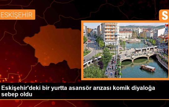 Eskişehir'deki Yurtta Asansör Arızası Komik Diyaloglara Yol Açtı