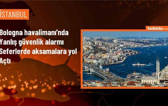 Bologna Havalimanı'nda Güvenlik Alarmı Nedeniyle Uçuşlar İptal Edildi