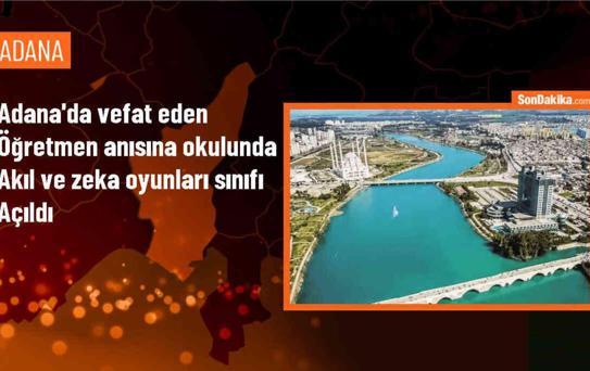 Heyelanda hayatını kaybeden öğretmenin anısına akıl ve zeka oyunları sınıfı açıldı