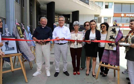 Nazilli Belediyesi Kırk Yama Kursu'ndan 'Vuslat' Sergisi