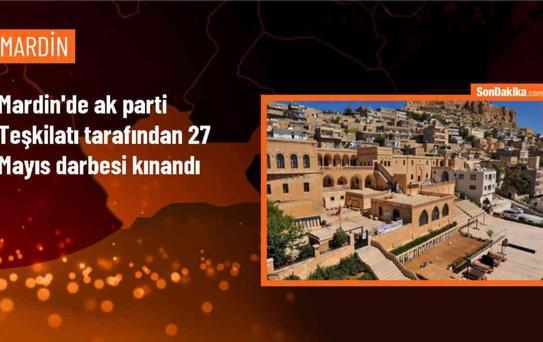 Mardin'de 27 Mayıs darbesinin 64. yılı dolayısıyla basın açıklaması yapıldı