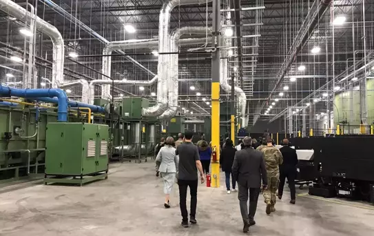 ABD'de Türk savunma sanayisi teknolojisi kullanılan top mermisi üretim tesisi açıldı