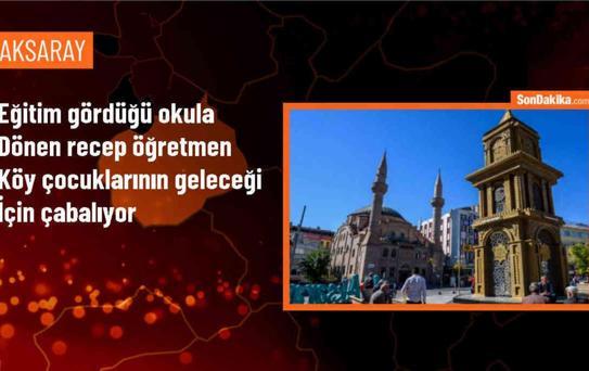 Aksaray'da öğretmenin çabası: Öğrencilerin geleceği için mücadele