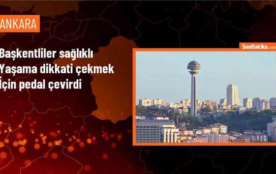 Ankara'da Dünya Bisiklet Günü etkinliği düzenlendi