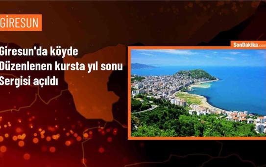 Eynesil Halk Eğitim Merkezi Müdürlüğü'nden Yıl Sonu Sergisi