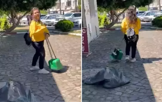 CHP'li belediyede hamile kadına çöp sürgünü