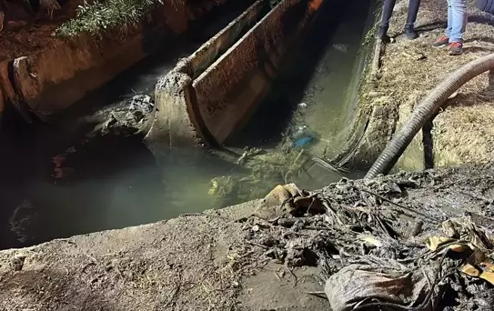 Düzce'de sulama kanalına düşen yaşlı adamın cansız bedenine ulaşıldı