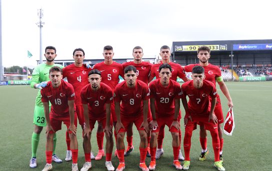 U19 Milli Futbol Takımı Danimarka ile berabere kaldı