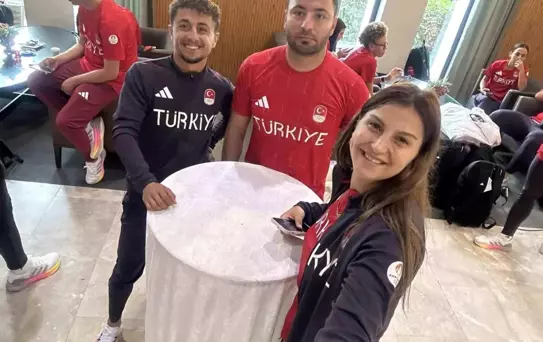 ALKÜ Spor Bilimleri Fakültesi Öğrencisi Salih Korkmaz ve Prof. Dr. Işık Bayraktar Paris 2024 Yaz Olimpiyat Oyunları'na Katılmak İçin Paris'e Gitti