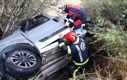 Denizli'de trafik kazaları: 2 ölü, 8 yaralı