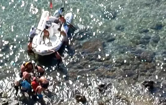 Çanakkale'de Uçurumdan Düşen Şahıs Yaralandı
