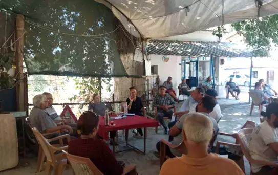 Söke İlçe Tarım ve Orman Müdürlüğü, çiftçilerle toplantı düzenledi