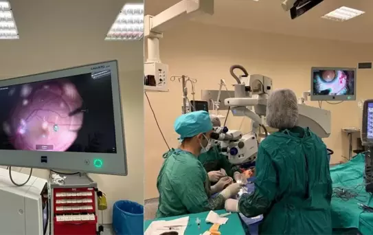 Kırklareli'nde göz ameliyatıyla sağlık kurtarıldı