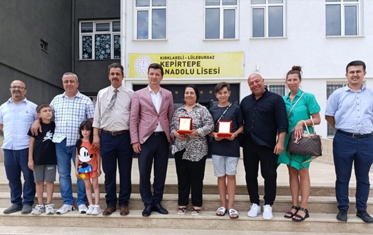 Lüleburgaz Kepirtepe Anadolu Lisesi'nde Hayırsever Tarafından Donatılan Sınıfın Açılışı Gerçekleştirildi