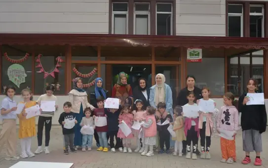 Çaykara'da çocuk şenliği düzenlendi