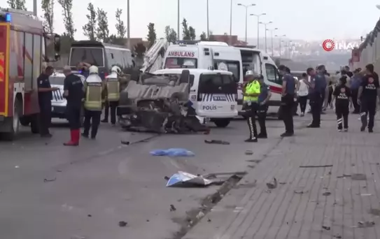 Etimesgut'ta trafik kazası: 1 ölü, 1 yaralı