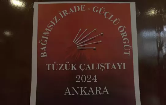 CHP Olağanüstü Tüzük Kurultayı Çalışmaları Devam Ediyor