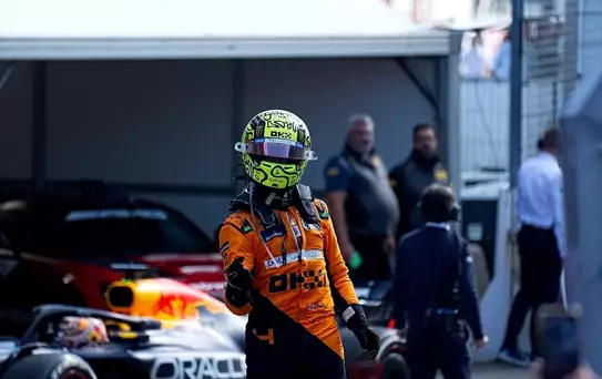 Lando Norris Hollanda Grand Prix'sini kazandı