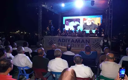 Adıyaman Belediyesi, Kahtalı Mıçe için Vefa Gecesi düzenledi