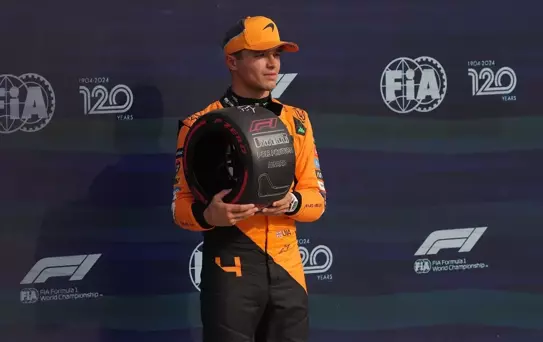 McLaren pilotu Lando Norris, İtalya Grand Prix'sine ilk sırada başlayacak