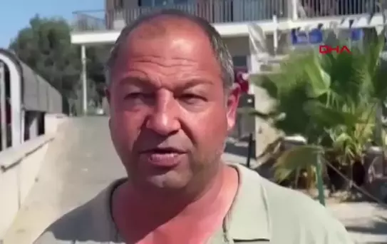 Bodrum'da mega yatın çarptığı motoryatın kaptanı: 'Bize çarpmayı tercih etti'