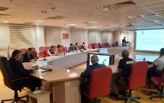 Eskişehir'de Afet Müdahale Planı Toplantısı