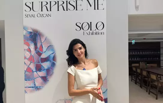 Seval Özcan'ın 'Şaşırt Beni' Sergisi Açıldı