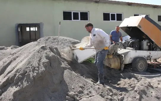 Malazgirt'te Tekstil Fabrikası İnşaatı Devam Ediyor