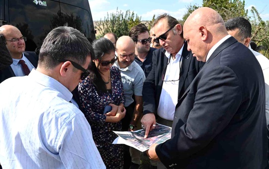 Manisa'da Altyapı Projeleri İçin Dünya Bankası Ziyareti