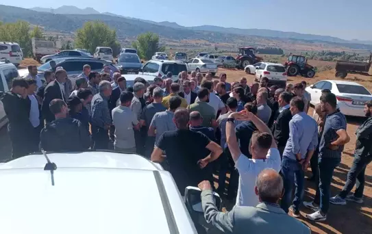 Kumgeçit Köyü'nde SÜTAŞ'a Tepki