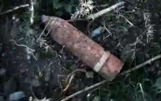 Haymana'da 103 Yıllık Patlamamış Top Mermisi Bulundu