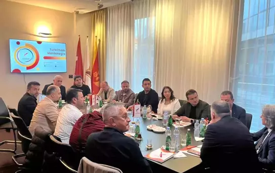 KASİD Heyeti Karadağ'da Ekonomik İşbirlikleri Geliştiriyor