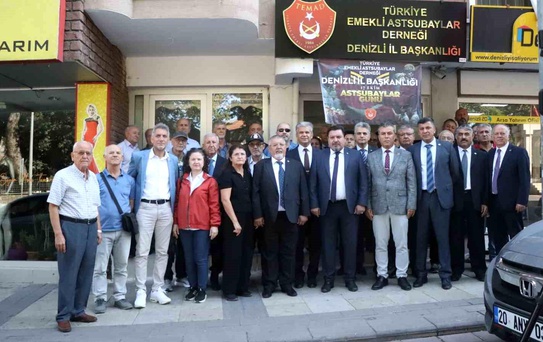 Denizli'de astsubaylar, 17 Ekim Astsubaylar Günü'nü kutladı