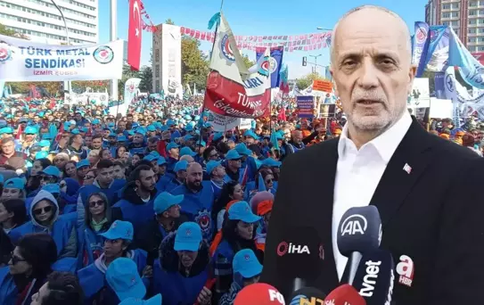 Türk-İş Başkanı Atalay'dan hükümete rest: Biz sizin oy makineniz değiliz, ayağınızı denk alın