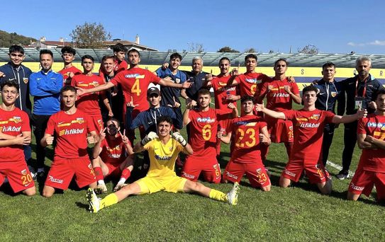 Kayserispor U19, Eyüpspor'u Son Dakikada Yendi