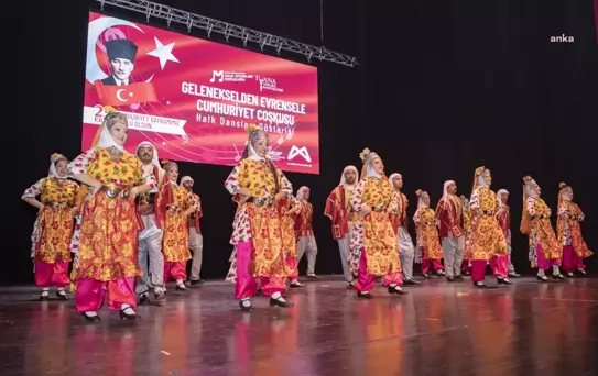 Cumhuriyetin 101. Yılı Coşkuyla Kutlandı