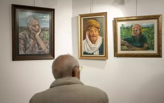 Memik Kibarkaya'nın 'Parmak İzlerim' Sergisi Açıldı