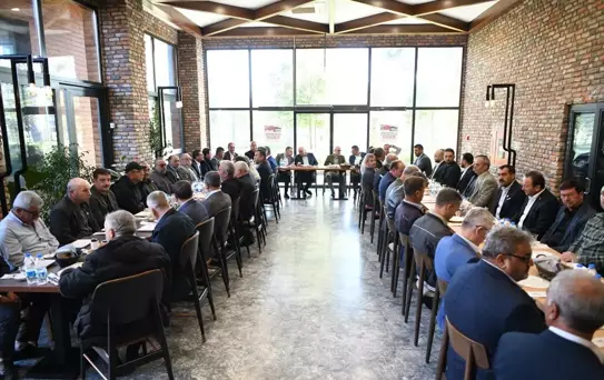 Gider, Ezine'de Muhtarlarla Toplandı