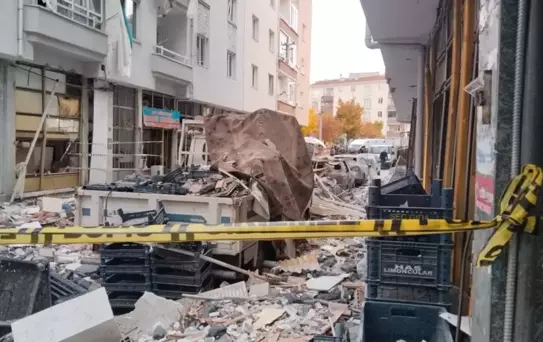 Çorum'da Doğalgaz Patlaması