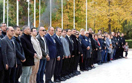 GAÜN'de Atatürk Anma Töreni
