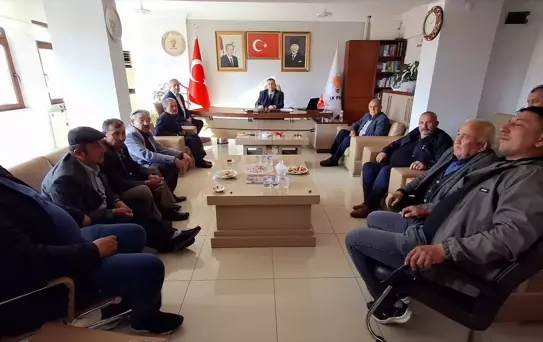 Muhtarlardan Etili'ye Ziyaret