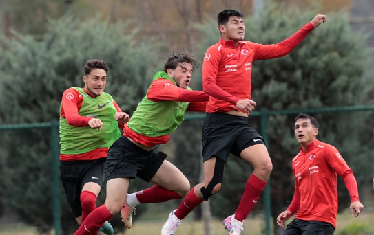 U20 Milli Takım Almanya Maçına Hazır