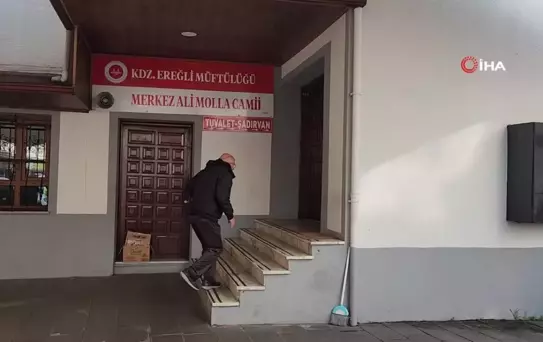 Fırtınada batan Kafkametler'in mürettebatına gıyabi cenaze namazı kılındı