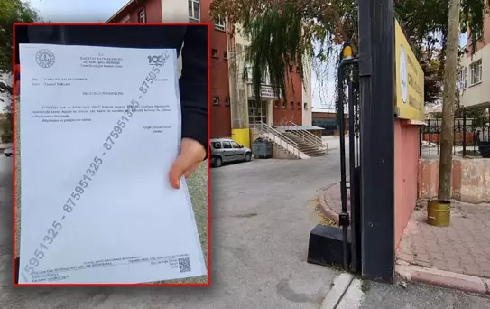 Konya'da okulda su makinesi kullanımına yasak