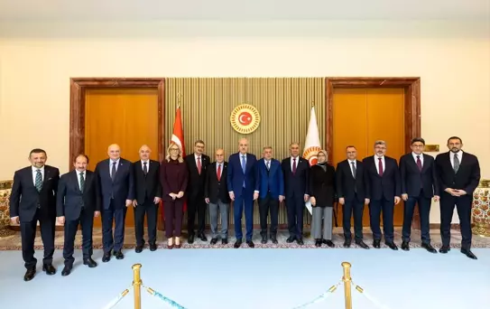 Kurtulmuş, Parlamenterler Birliği'ni kabul etti