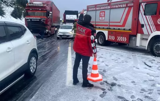 Bolu Tüneli'nde Zincirleme Kaza