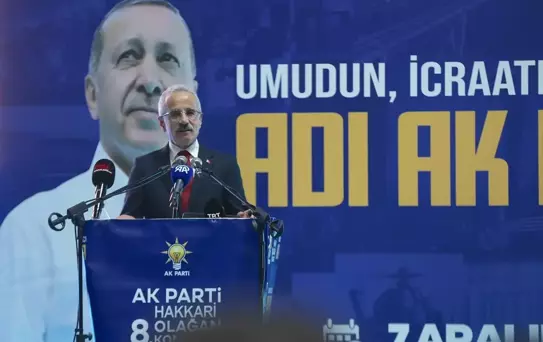 Bakan Uraloğlu, AK Parti Hakkari 8. Olağan İl Kongresi'nde konuştu Açıklaması