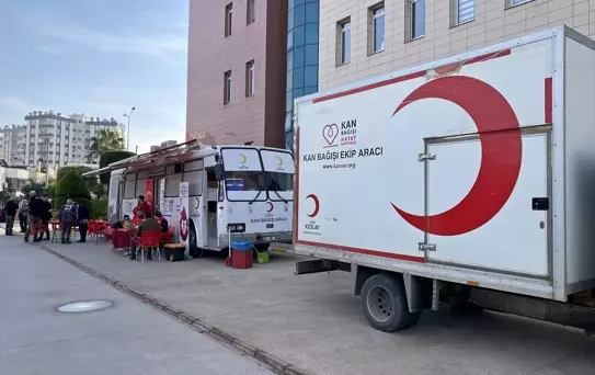 Mersin'de Kan Bağışı Etkinliği